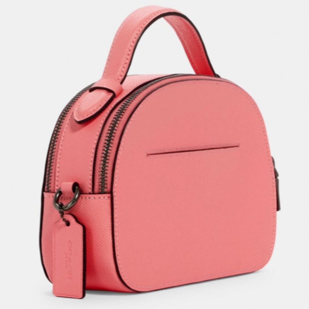 COACH SERENA SATCHEL IN CROSSGRAIN LEATHER - Picture 2 of 5